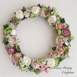 高級造花 造花 アーティフィシャルフラワー アーティシャルフラワー お祝い 新築祝い 開院祝い 開店祝い ギフト プレゼント リース one-057