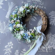 手作りキット リース ドライフラワー ハンドメイド キット 花 おしゃれ インテリア 壁飾り【グリーンのグ…