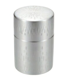 縦目茶筒（大細）銅　錫仕上げ　送料無料　COPPER100　新光金属　新光堂