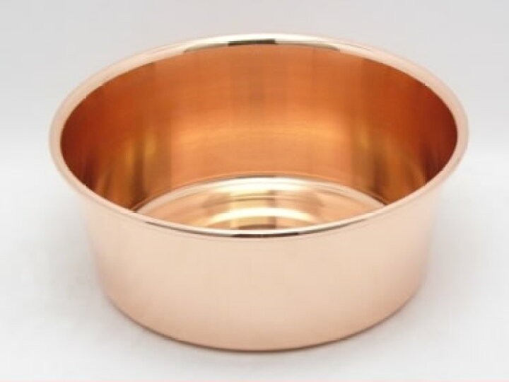 楽天市場】湯桶 銅 （銅の湯おけです）送料無料 COPPER100 新光金属 