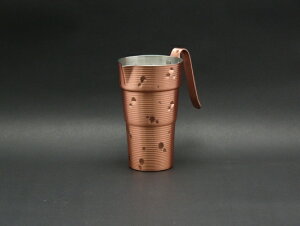 チロリ 酒たんぽ 銅 2合 雪月花シリーズ 手打ちチロリ 淡雪 送料無料 新光堂 COPPER100 新光金属