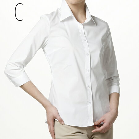 楽天市場 シャツブラウス 長袖 7分袖 5分袖 ノースリーブ レディースシャツ通販コルレオニス