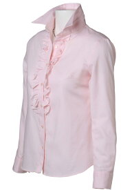 D902　Ruffle shirt ピンク(M)