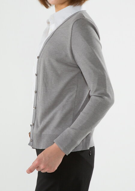 楽天市場 のこりわずか レディース カットソー 長袖 カーディガン ヘザーグレー ブラウス 白シャツ 長袖 ブラウス レディース 無地 オフィス 長袖 シャツ リクルート 制服 ブラウス レディースシャツ通販コルレオニス