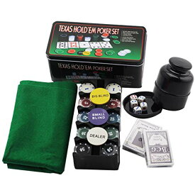フェリモア ポーカーセット トランプセット カードゲーム カジノ チップ マット ダイスカップ付 (8点セット)
