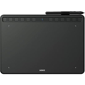 UGEES1060W ペンタブレット 板タブレット 10*6.27インチ ワイヤレスサポート Androidデバイス対応可能 エクスプレスキー12個 8192筆