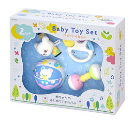ローヤル ベビートイセット ( ボール / アレー ガラガラ / 歯固め / ラトル ) トイセット 赤ちゃん ( 軽い / 手洗い可能 ) おもちゃ