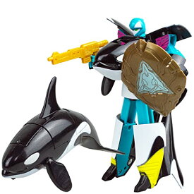 ザ・アクセス ロボット フィギュア シャチ 変身ロボット シーバトロン 蒼海の勇者 動物 水族館 おもちゃ