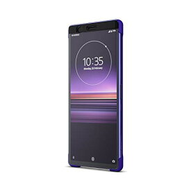 SCTI30/V(パープル) Xperia 1用 Style Cover Touch