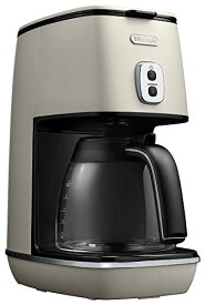 デロンギ(DeLonghi) ディスティンタコレクション ドリップコーヒーメーカー アロマモード搭載 ホワイト 6杯 ICMI011J-W