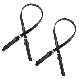 [HAMILO] ショルダーストラップ PUレザー ハンドメイド バッグ 付け替え 2本セット