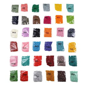 Felimoa ダイヤモンドアート用ビーズ 絵画 アート作品作り 36色セット
