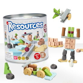Taksa Toys クリエイティブでユニークな組み立て式ステムおもちゃ 対象年齢 4 5 6 7+ 教育ブロック 学習用リソース オープンエンドモ