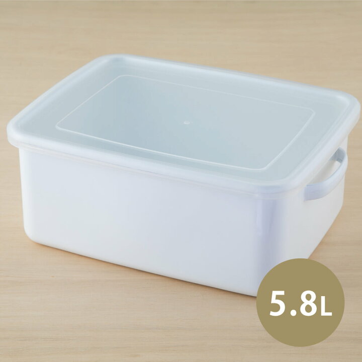 楽天市場 野田琺瑯 ぬか漬け美人l 2kg用 ホワイトシリーズ 保存容器 Tk 58 シンプル おしゃれ ほうろう ホーロー 白 キッチン のレン