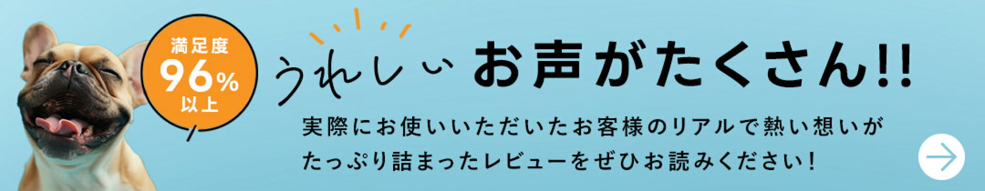 お客様のレビューをチェック