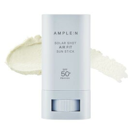 【P20倍★5％クーポン★スーパーSALE限定】ソーラーショットエアーフィットサンスティック 20g 日焼け止め スティック UV 日焼け止めクリーム べたつかない 軽やか 薄づき 携帯 持ち運び コンパクトサイズ 紫外線 カット さらさら すべすべ ヒアルロン酸 韓国コスメ