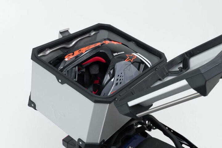 楽天市場】SW-MOTECH トップケースシステム TRAX ADV (38 L) シルバー 