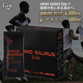 アミノ酸 パウダー AMINO SAURUS Elite 【国産】 BCAA サプリ 必須アミノ酸 (スティック 70g(5g×14本入り)) オルニチン アルギニン アミノサウルス ランニング トレーニング マラソン 補給食 フル マラソン完走セット