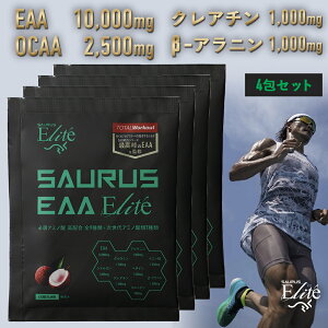 SAURUS EAA Elite (TEX EAA G[g) EAA10,000mg+11ނ̃r^~+NG_z OCAA2500mg O^~1500mg NA`1000mg -Aj1000mg x^C1500mg C` 4H80g Y