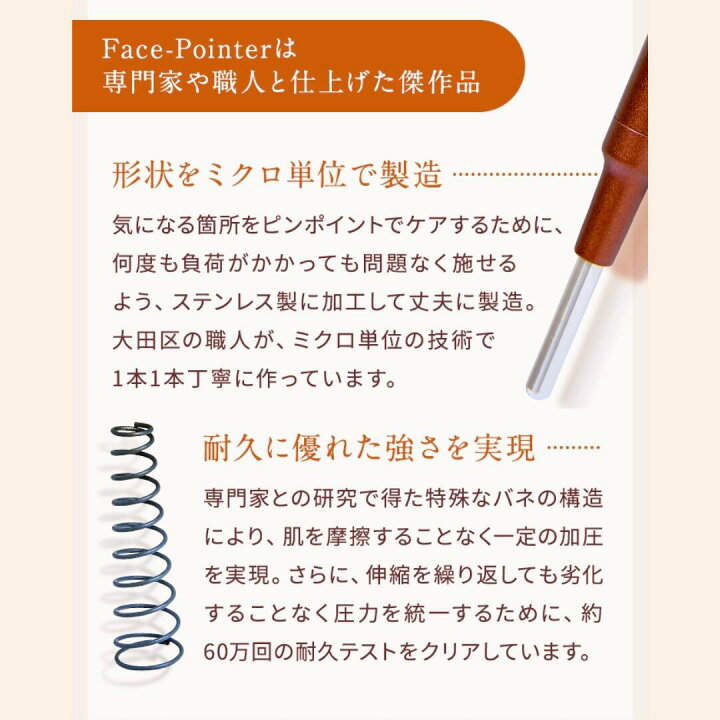 楽天市場】COREFIT公式 フェイスポインター Face pointer 美顔器 コリ 