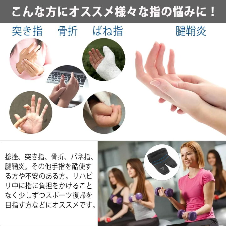 楽天市場】【最大1000円OFFクーポン＆ポイント5倍】指サポーター 