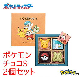 【送料無料】ポケモン チョコ チョコセットS 2個セット プレゼント ポケモン バレンタイン チョコ キャラクター ギフト 男の子 女の子 男の子 2024(60)