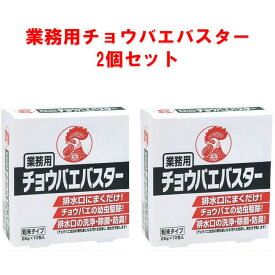 【2個セット】大日本除虫菊 金鳥 業務用チョウバエバスター 25g×10袋 チョウバエ駆除・排水口の洗浄除菌(pos)