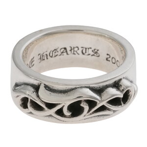 Nn[cCHROME HEARTS _ui[@Coh DOUBLE NARROW VINE BANDyVo[Oz 16Vo[925 Y fB[X lC Ki