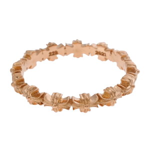 Nn[cCHROME HEARTS 22K ^Cj[Eoh GLD TINY E BAND 18.5 yS[hOzVo[925 Y fB[X lC Ki