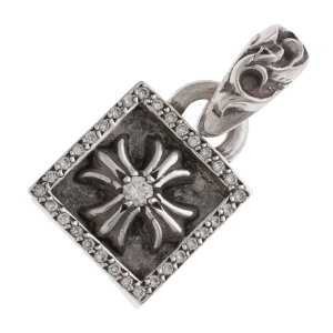 Nn[c(chrome hearts) t[hCHvX PAVE DIA FRAMED CH PLUS yVo[lbNXgbv `[ pF _ChzC{CXt