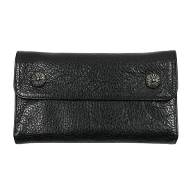 クロムハーツ(chrome hearts) ウェーブウォレット WAVE WALLET 【シルバー長財布】