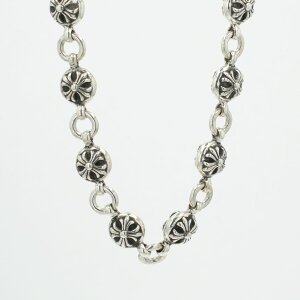 Nn[c(chrome hearts) 1Nbv No2 NX{[`F[ O 1CLIP No2 CROSS BALL CHAIN LONG yVo[EHbg`F[z