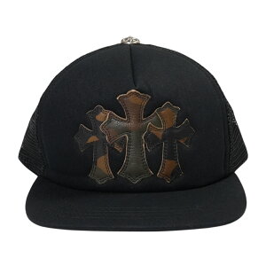 �y�}���\����8%OFF�N�[�|���I�z�N�����n�[�c(chrome hearts) 3�N���X�p�b�` �y�g���b�J�[�L���b�v/TRUCKER CAP�z�y�J���t���z SIZE:ONE �A�N�Z�T���[ �V���o�[925 �����Y ���f�B�[�X �l�C ���K�i