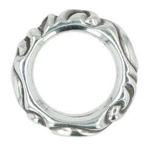 �N�����n�[�c(chrome hearts) �X�N���[���o���h SCROLL BAND�y�V���o�[�����O�z 10�� �A�N�Z�T���[ �V���o�[925 �����Y ���f�B�[�X �l�C ���K�i