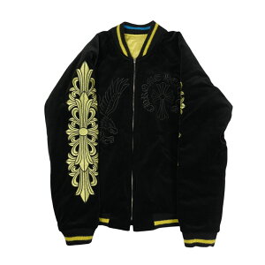 �N�����n�[�c(chrome hearts) PPOSOUVENIRBOMBER���o�[�V�u���X�[�x�j�A�X�J�W�����{���o�[�W���P�b�g�u���]���y�W���P�b�g�zSIZE:S