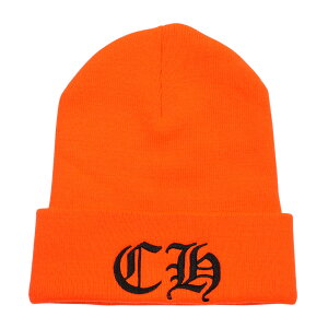 �y�}���\����8%OFF�N�[�|���I�z�N�����n�[�c(chrome hearts) CH�h�J �y�j�b�g�X/�r�[�j�[/WATCH CAP�z�y�I�����W�z�y�V�i�z SIZE:ONE