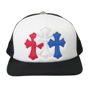 �y�}���\����8%OFF�N�[�|���I�z�N�����n�[�c(chrome hearts) 3�N���X�p�b�` �y�g���b�J�[�L���b�v/TRUCKER CAP�z�y�z���C�g×���b�h×�u���[�z�y�V�i�z SIZE:ONE