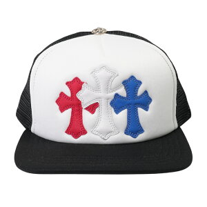 �y�}���\����8%OFF�N�[�|���I�z�N�����n�[�c(chrome hearts) 3�N���X�p�b�` �y�g���b�J�[�L���b�v/TRUCKER CAP�z�y�z���C�g×���b�h×�u���[�z�y�V�i�z SIZE:ONE