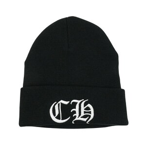 �y�}���\����8%OFF�N�[�|���I�z�N�����n�[�c(chrome hearts) CH�h�J �y�j�b�g�X/�r�[�j�[/WATCH CAP�z�y�u���b�N�z�y�V�i�z SIZE:ONE