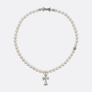 �N�����n�[�c(chrome hearts) ×�~�L���g �^�C�j�[�t�@�b�g�p�[�� MIKIMOTO TINY FAT CROSS �y�z���C�g�S�[���h �p�[���l�b�N���X�z�y�V�i�z