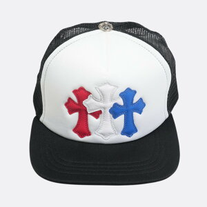 �y�}���\����8%OFF�N�[�|���I�z�N�����n�[�c(chrome hearts) 3�N���X�p�b�` �y�g���b�J�[�L���b�v/TRUCKER CAP�z�y�z���C�g×���b�h×�u���[�z�y�V�i�z SIZE:ONE