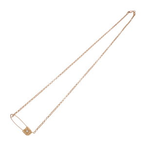 Nn[c(chrome hearts) 22K Z[teBslbNX 1DIA 18C` SF18 SAFETY PIN NECK CHAIN yS[hlbNX `F[ _Chz