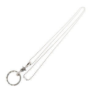 クロムハーツ CHROME HEARTS アイウェアループNTFL EW LOOP NTFL w STAR 【シルバーネックレストップ ペンダント】 ネックレス ペンダント シルバー925 メンズ レディース 人気 正規品