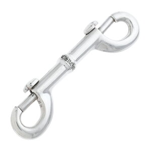 Nn[c CHROME HEARTS _uNbvL[`F[ DOUBLE CLIP KEY CHAINyVo[L[`F[z ANZT[ Vo[925 Y fB[X lC Ki