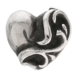 Nn[c CHROME HEARTS n[gX^bh HEART STUD yVo[sAXz ANZT[ Vo[925 Y fB[X lC Ki