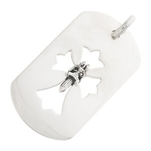 Nn[c CHROME HEARTS [WJbgAEgNX_K[ hbO^O LG CO CROSS DAGGER DOG TAG yVo[lbNXgbv y_gz lbNX y_g Vo[925 Y fB[X 