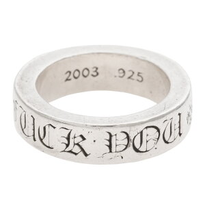 Nn[c CHROME HEARTS 6mmXy[T[ t@bN[ 6mm SPACER FUCK YOUyVo[Oz 14 O w Vo[925 Y fB[X lC Ki