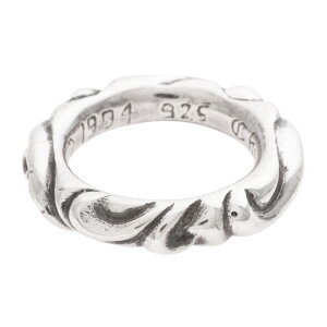 Nn[c CHROME HEARTS SCRL BAND/XN[oh Vo[O 5.5`8 O w Vo[925 Y fB[X lC Ki