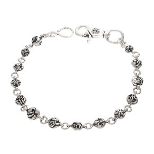 Nn[c CHROME HEARTS 1Nbv No2 }`{[`F[ O 1CLIP No2 MULTIBALL CHAIN LONG yVo[EHbg`F[z ANZT[ Vo[925 Y fB[X lC Ki