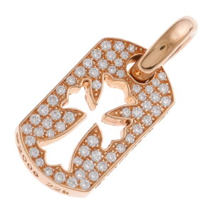 Nn[c(chrome hearts) 22K ^Cj[JbgAEgNX hbO^O PAVE DIA TINY CO CROSS DOG TAG yS[hlbNXgbv `[ pF _Chz